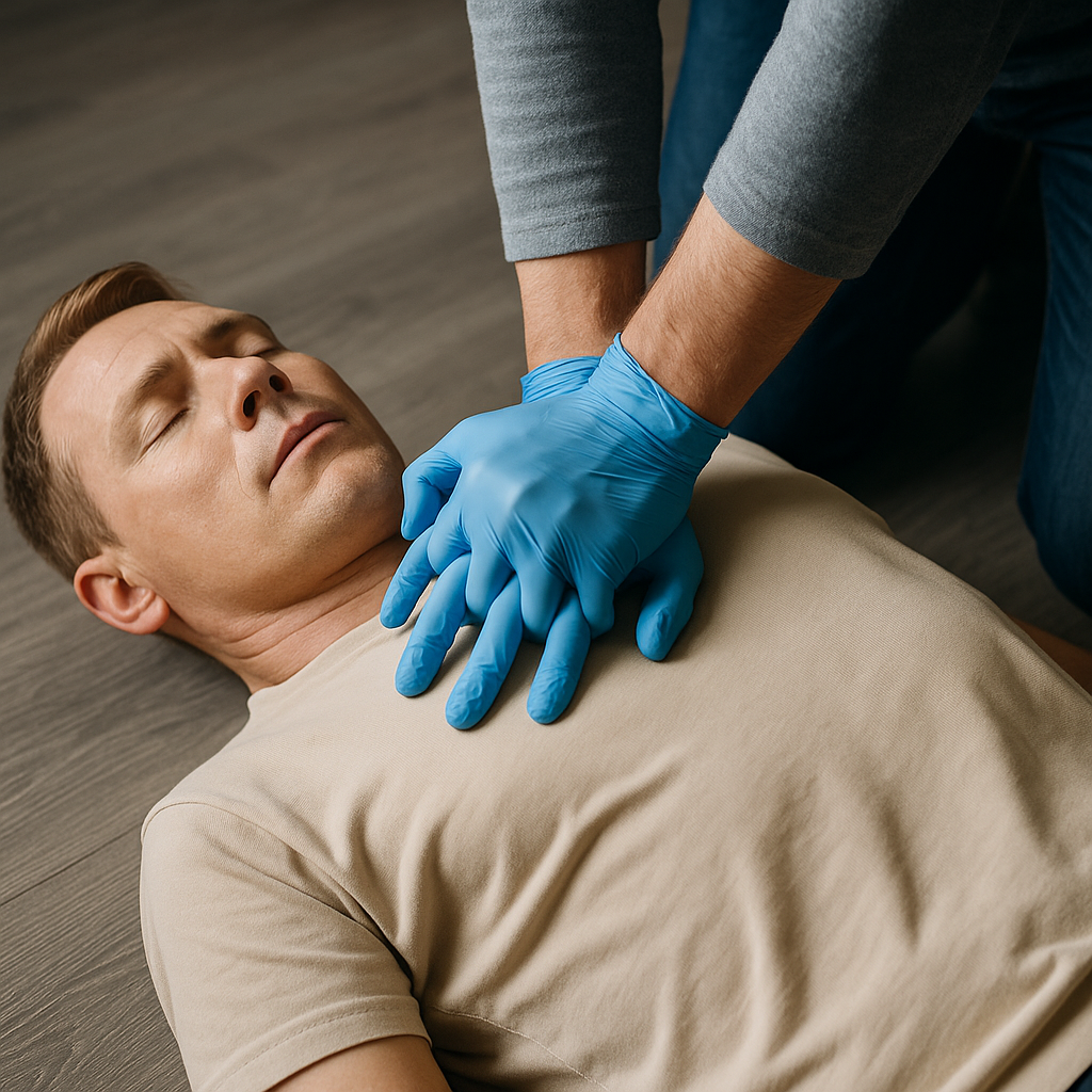 Generate a high-quality, 4k UHD photo relevant image prompt for an article about: CPR: Essential Ins