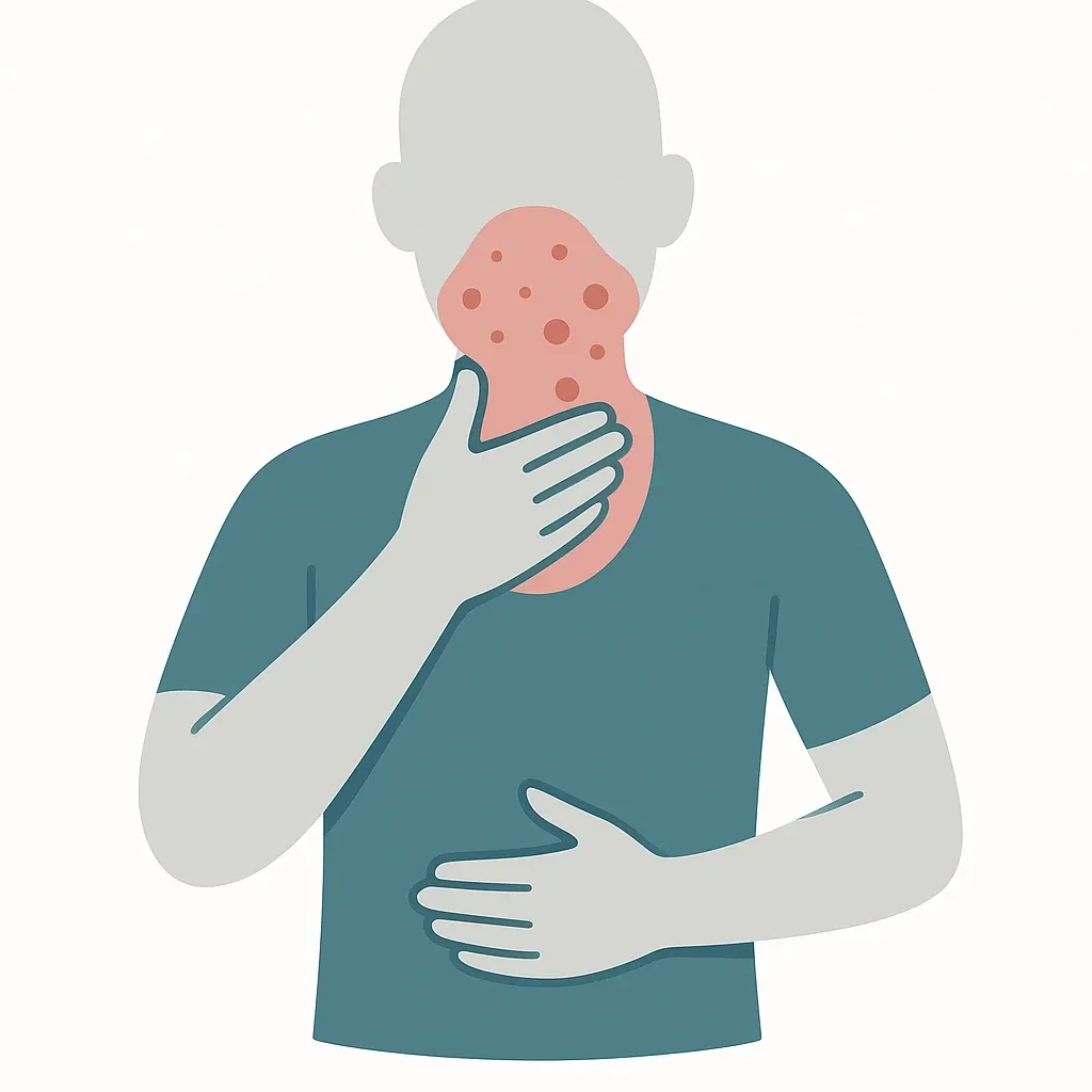 Illustration of Anaphylaxis