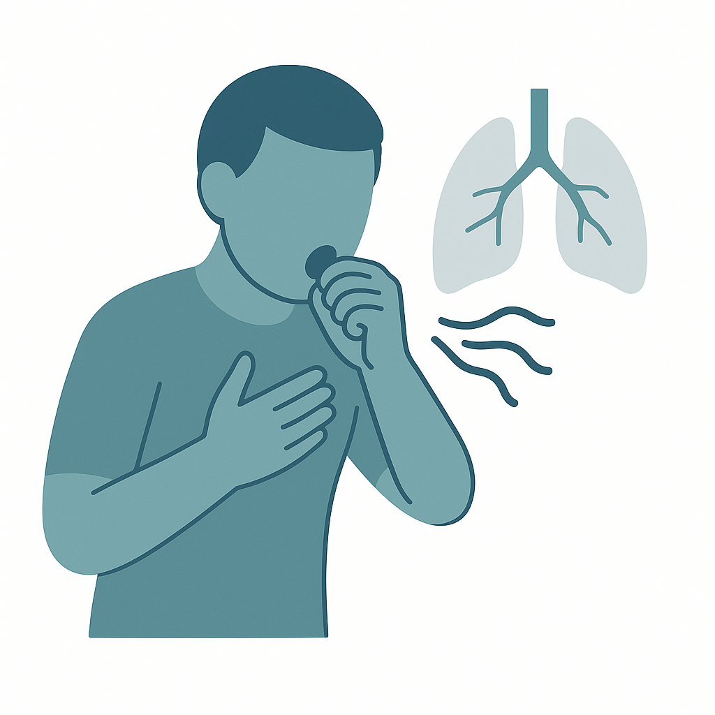 Illustration of Asthma Attack