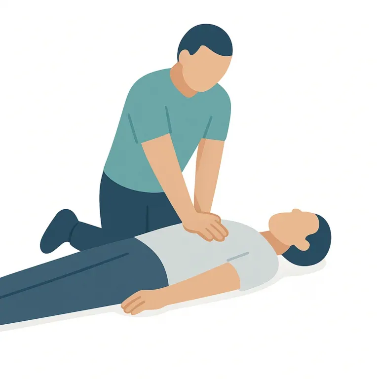 Illustration of Basic Life Support