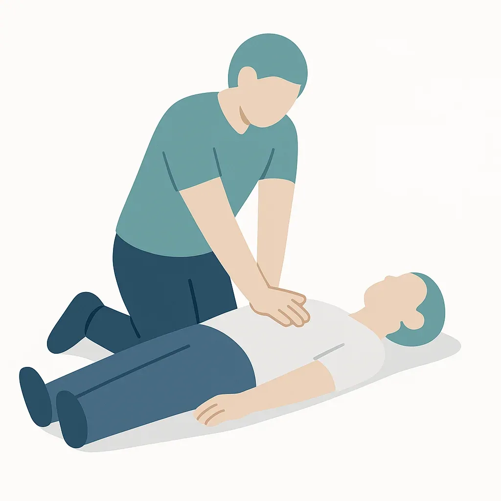 Illustration of Chest Compressions