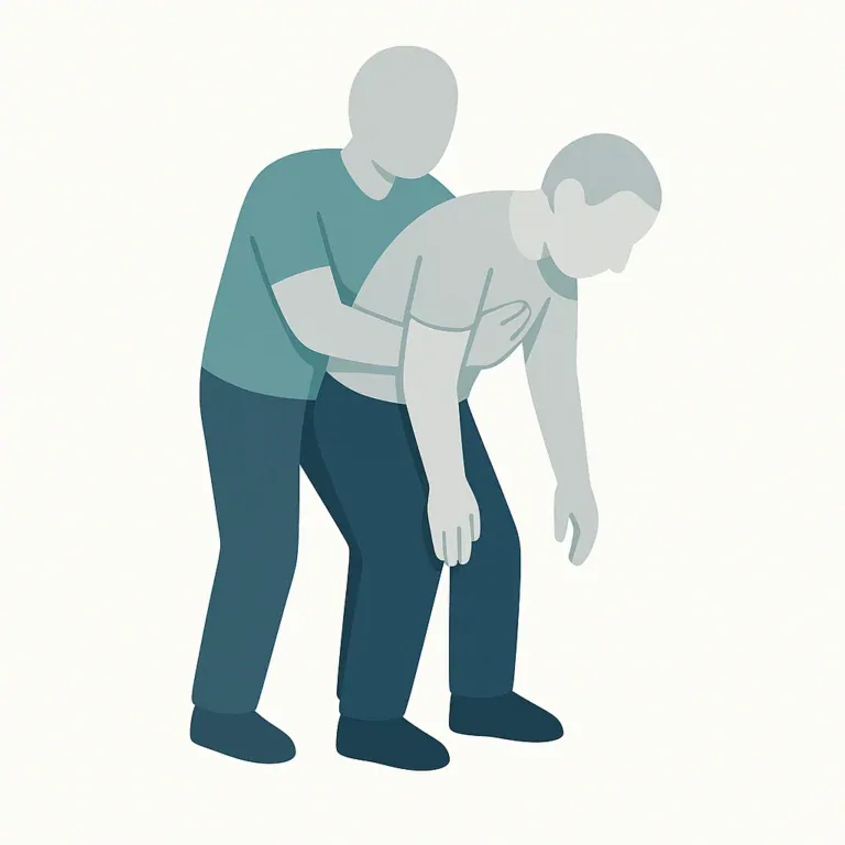 Illustration of Chest Thrusts