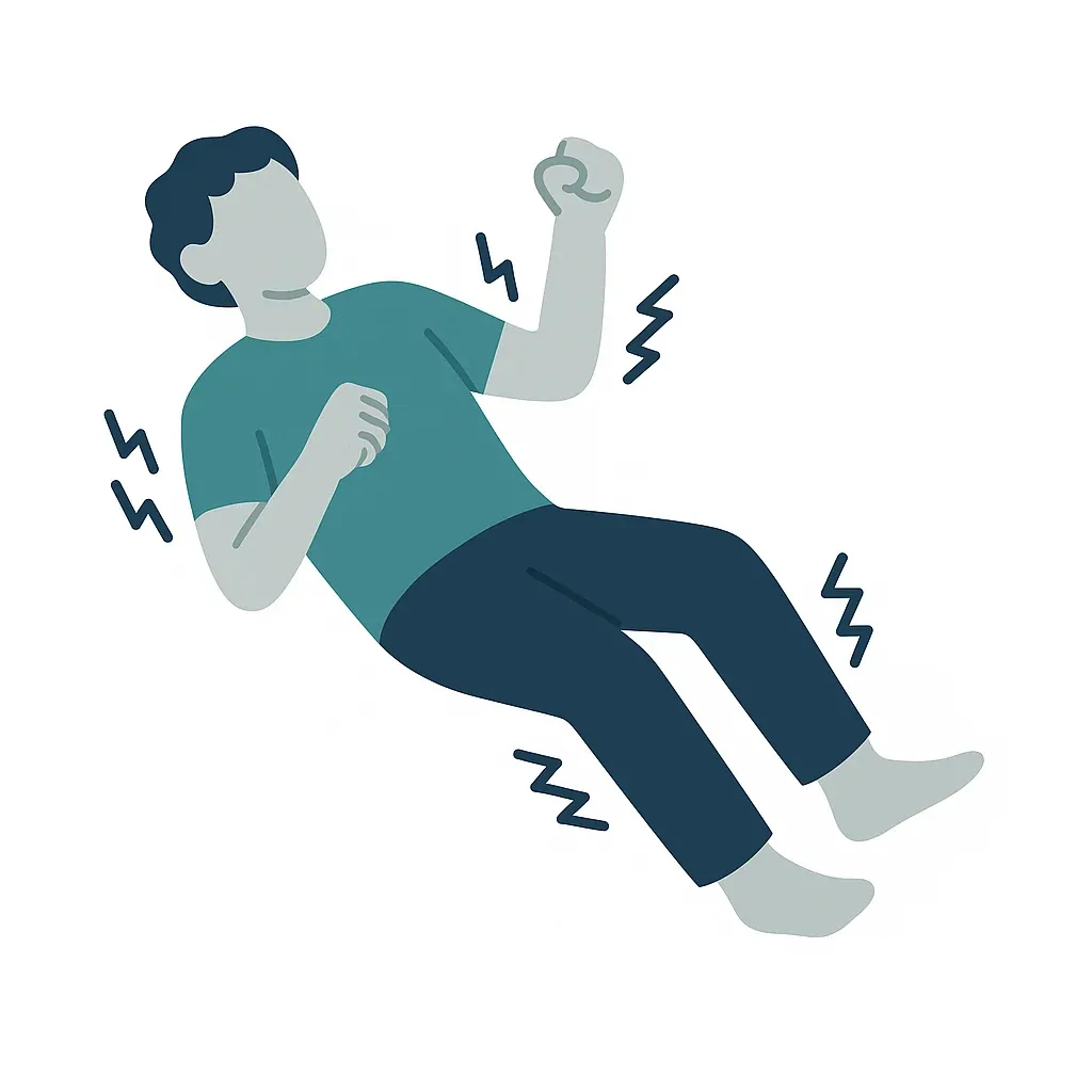 Illustration of Epileptic Seizure