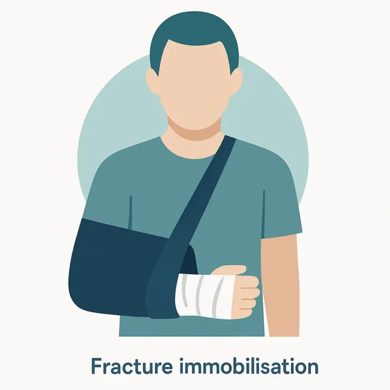 Illustration of Fracture Immobilisation