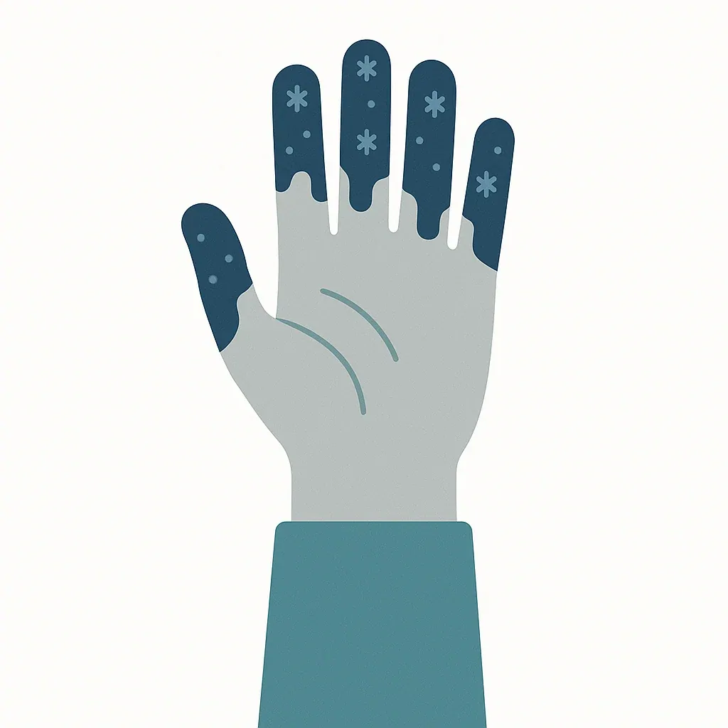 Illustration of Frostbite