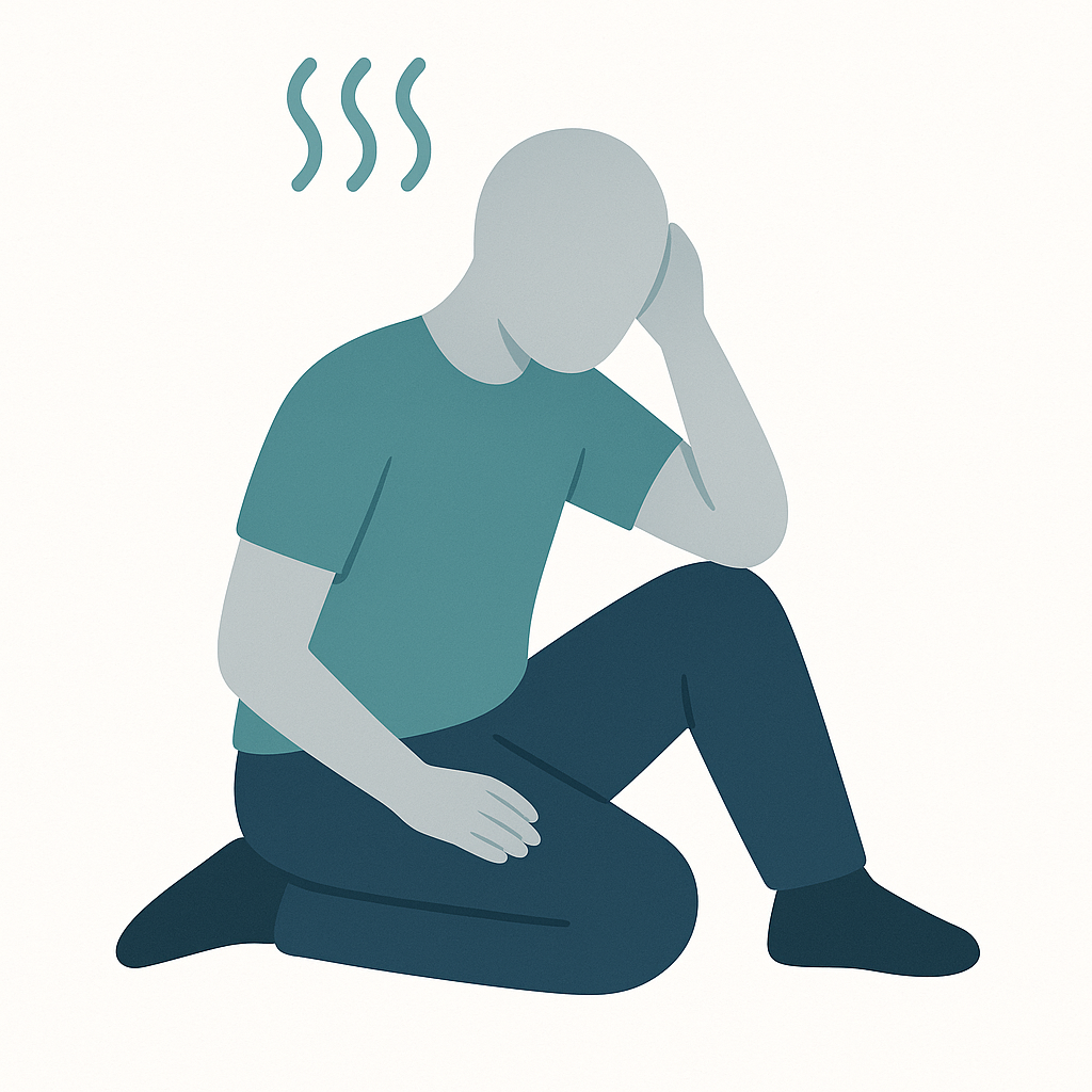 Illustration of Heat Exhaustion