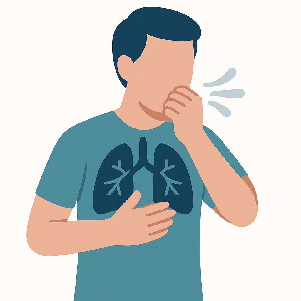 Illustration of Ineffective Breathing