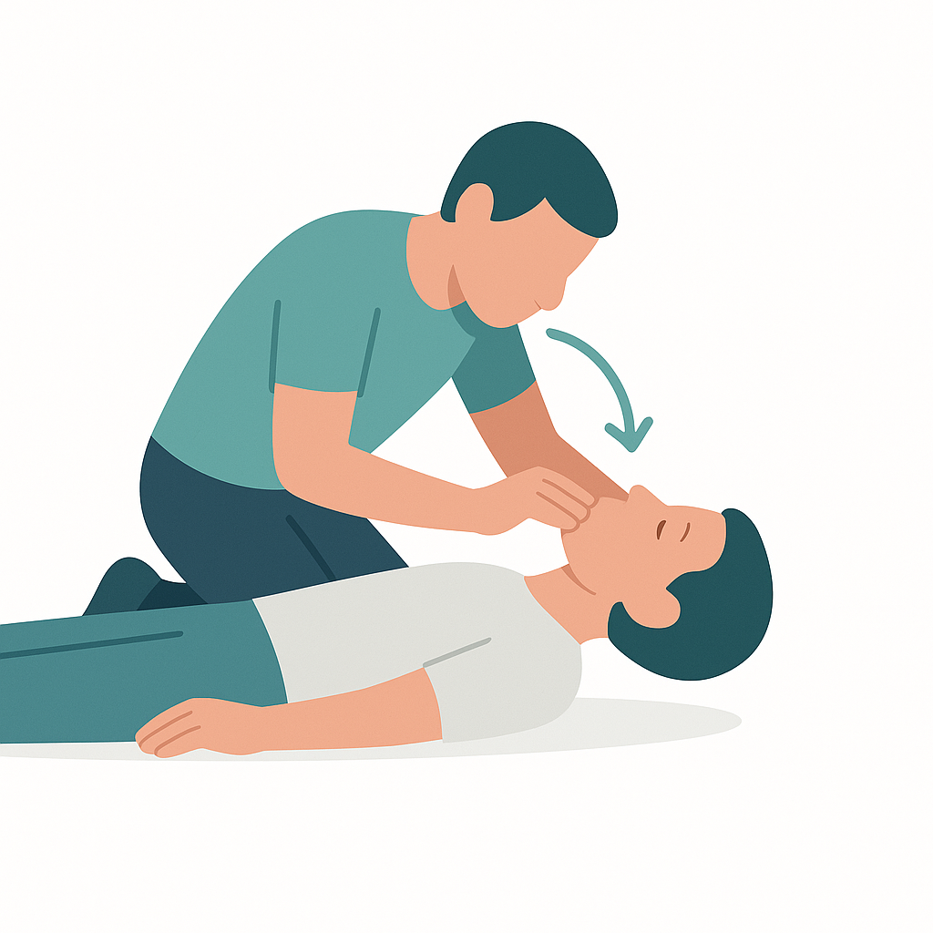 Illustration of Rescue Breaths