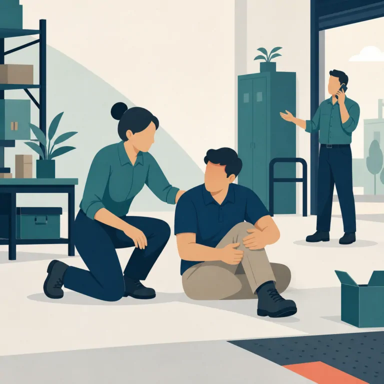 First aid illustration: Duty of Care in First Aid