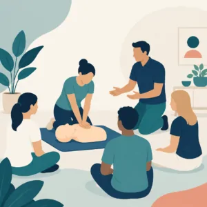 First aid illustration: First Aid Training