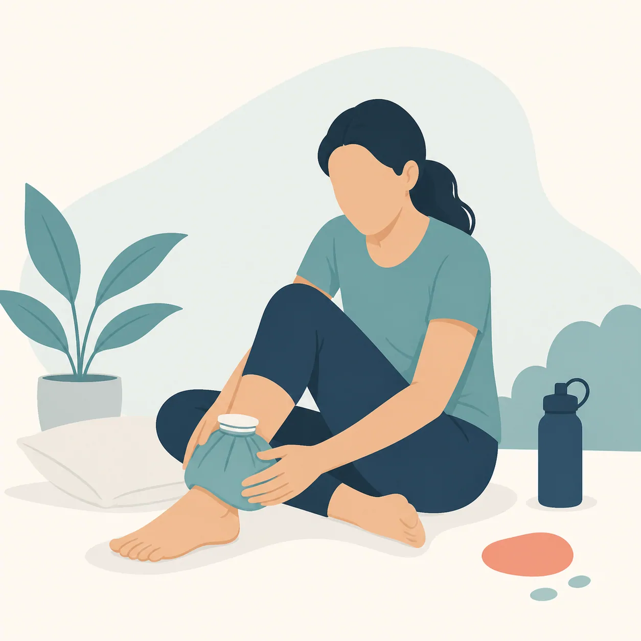 First aid illustration: Instant Cold Pack